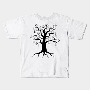 Bootiful Christmas Tree Kids T-Shirt